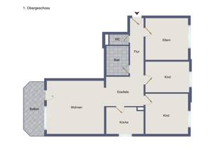 Vermietete 4-Zimmer-Wohnung in zentraler Lage von Heilbronn – 74076 Heilbronn – Vorschaubild 4
