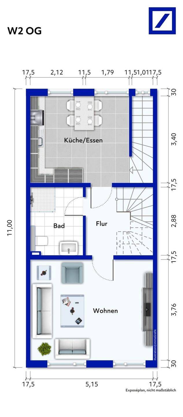 3-Zimmer-Eigentumswohnung in einem Reihenmittelhaus 1. OG in Leipzig Baalsdorf – Leipzig – Vorschaubild 8