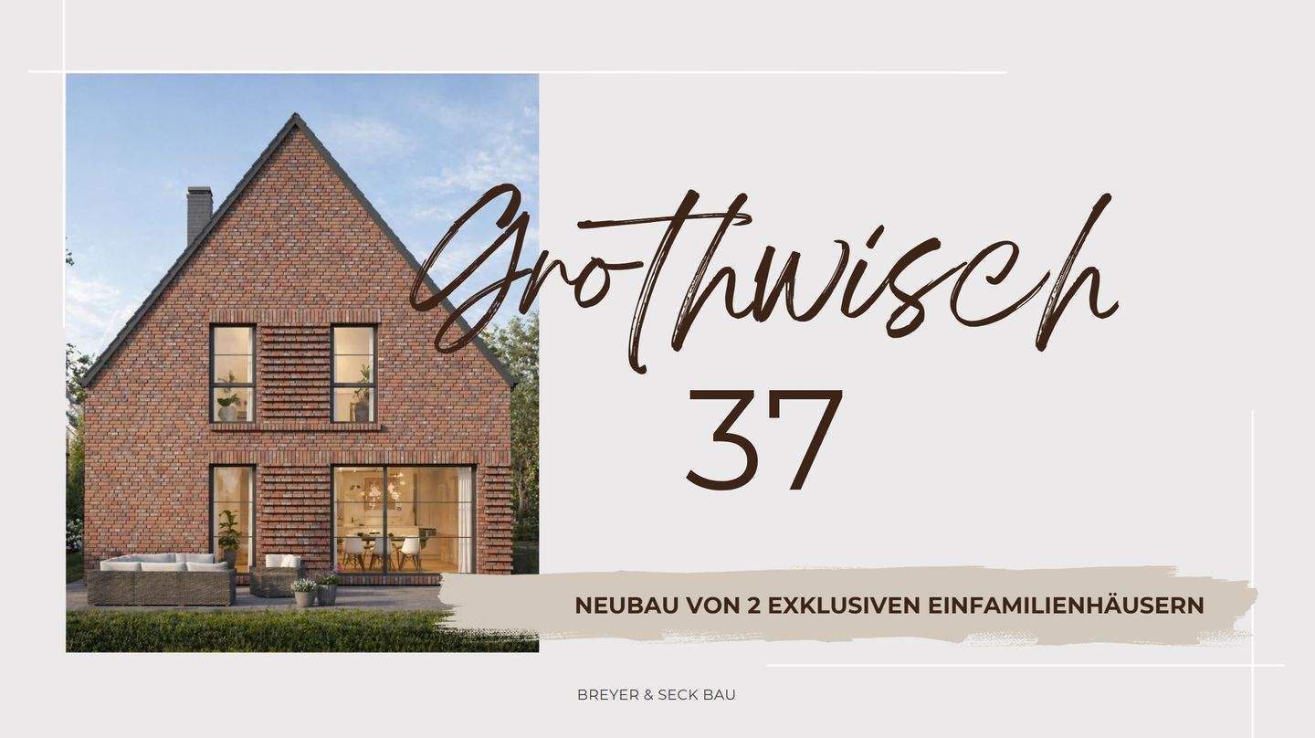 Neubau: 2 exklusive Einfamilienhäuser in ruhiger Sackgassenlage von Hamburg-Schnelsen – provisionsfrei