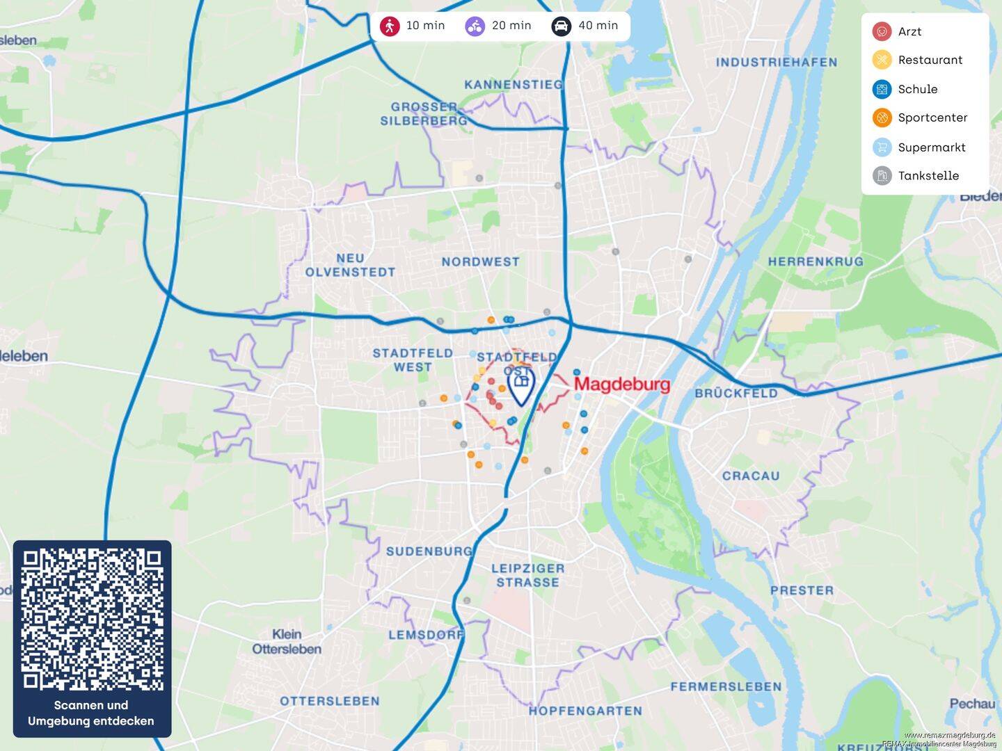 Gemütliche Wohnung in zentraler Lage von Stadtfeld Ost – Magdeburg – Vorschaubild 4