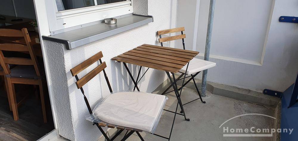 27792 HomeCompany Möbliert/Furnished 2-Zimmer Apartment mit Balkon in Leipzig max. 4 Personen – Leipzig – Vorschaubild 8