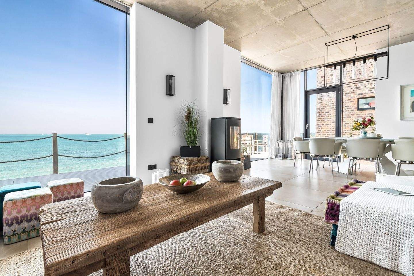Erste Reihe Ostsee | Luxuriöses Ferienhaus | Separate Gästewohnung | Atemberaubender Blick von Schleimünde bis nach Dänemark – Kappeln – Vorschaubild 7