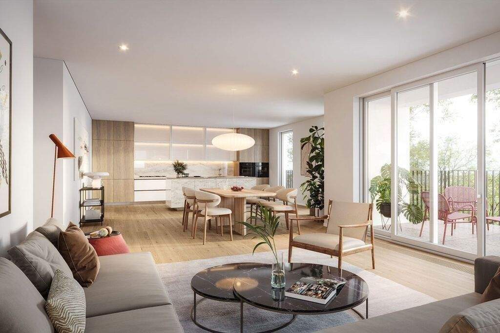 NEUBAU LEIPZIG GOHLIS SÜD | Familienfreundliche 5-Zimmer-Wohnung, 140 m², Aufzug, Balkon, Stellplatz – Leipzig – Vorschaubild 5