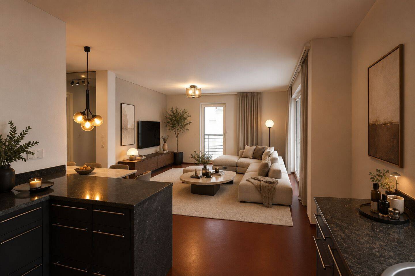 Attraktive 2-Zimmer-Wohnung mit Balkon, 2 TG-Stellplätzen und Ausbaupotenzial in Nürnberg-Wöhrd – Nürnberg – Vorschaubild 3