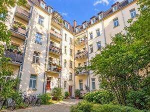 Im Herzen der Stadt - bezugsfrei | Einbauküche | Tageslichtbad mit Badewanne | Aufzug | Keller – 4109 Leipzig – Vorschaubild 2