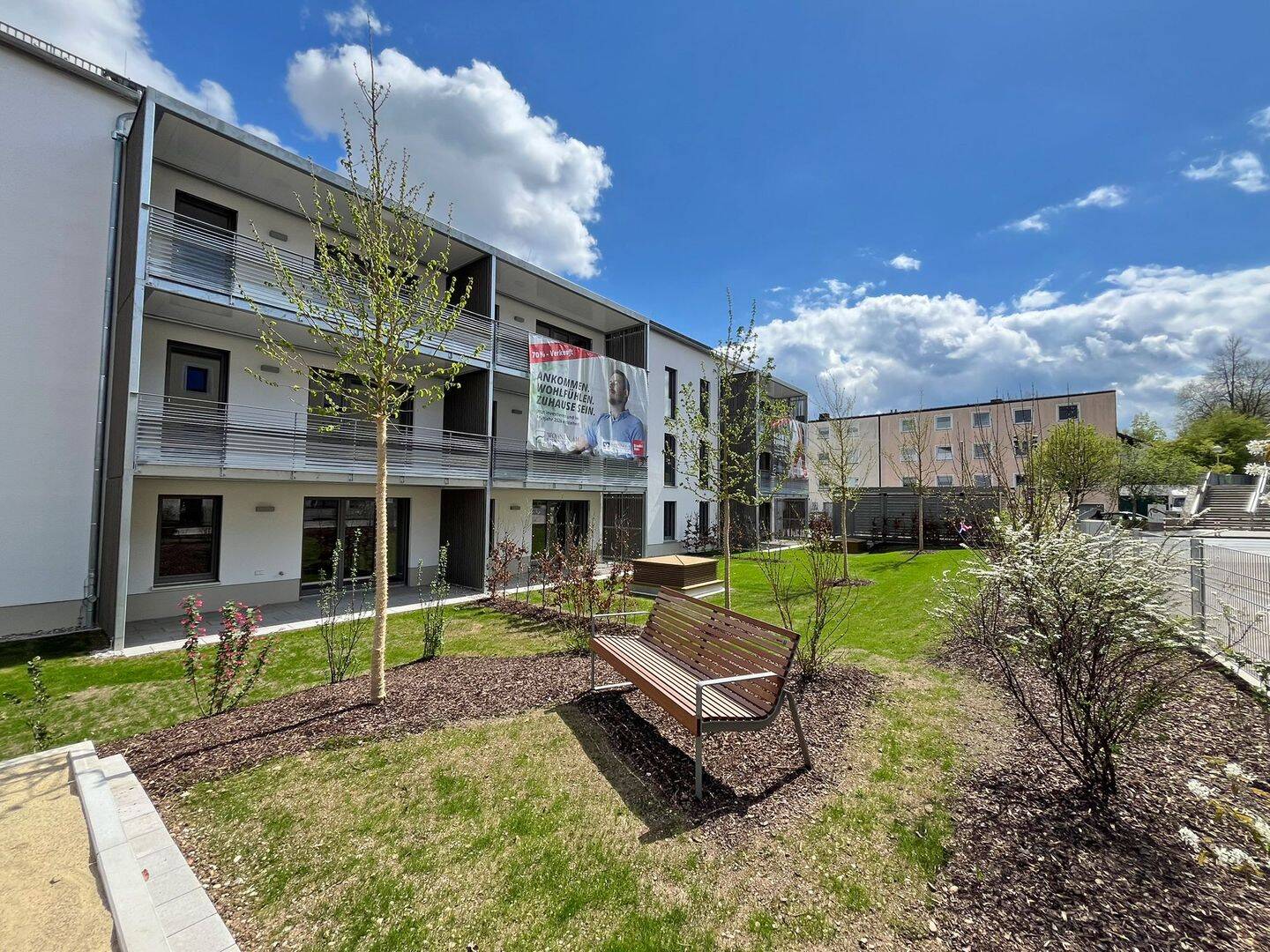 Bezug ab sofort! Großzügige 4-Zi.-DG-Neubauwohnung mit Loggia – Markt Schwaben – Vorschaubild 6