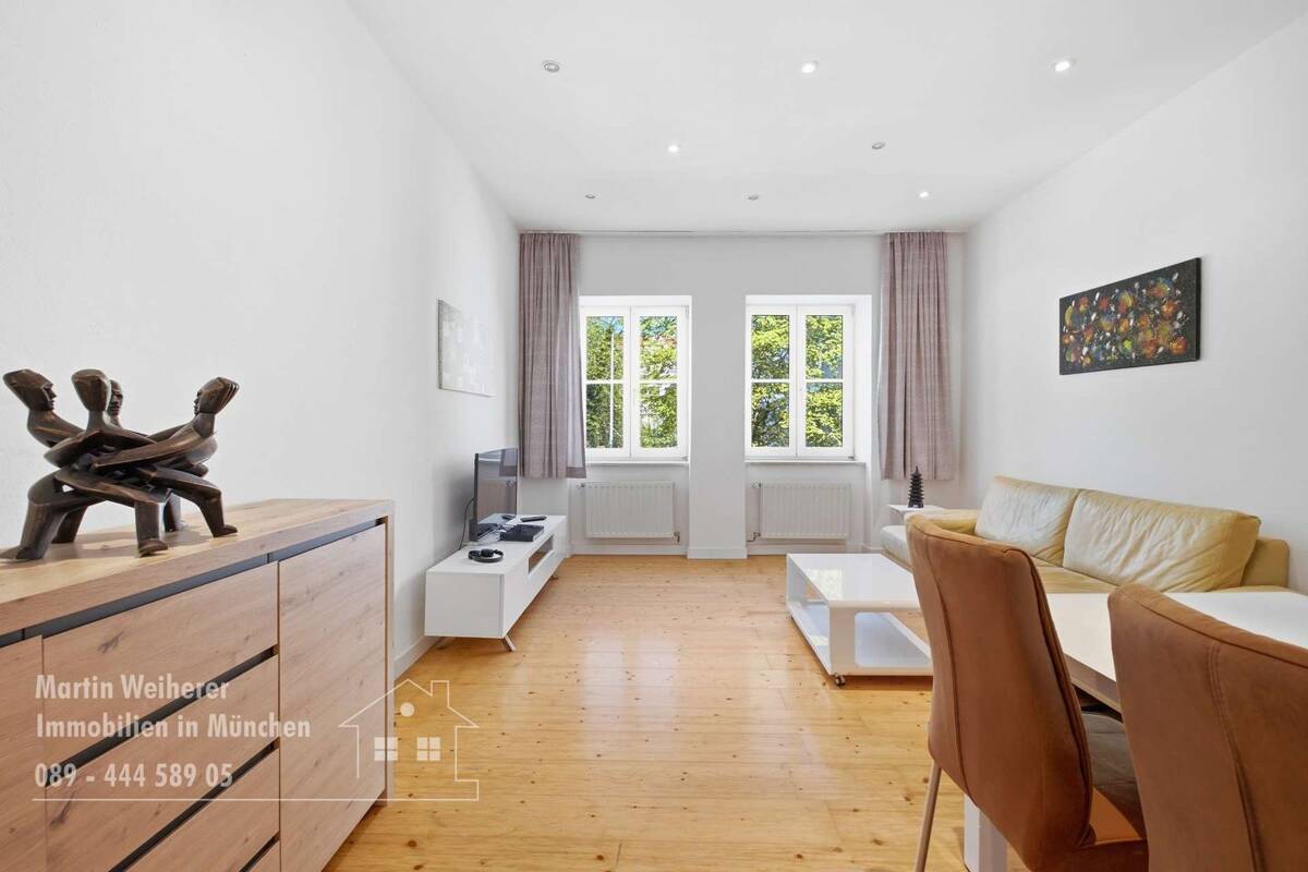 Stilvolle 3 Zimmer Altbauwohnung - urbanes Wohnen im Herzen von Haidhausen – 81667 München – Bild 1 von 9
