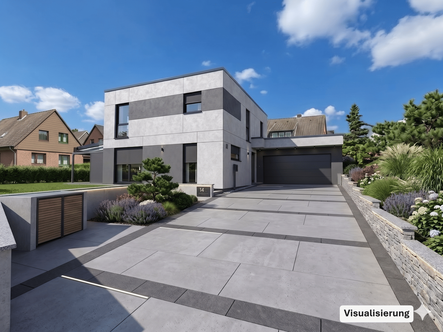 Neuwertige Design-Villa in Elgershausen mit High-End-Extras & Doppelgarage – Schauenburg – Bild 1 von 6