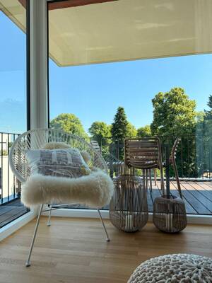 Neuwertige Etagenwohnung im OxPark mit großem Balkon und traumhaftem Ausblick ins Grüne – 22419 Hamburg – Vorschaubild 5