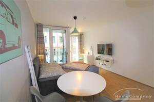 220198 HomeCompany Dresden Möbliert/Furnished Studio Apartment mit Balkon in Dresden-Äußere Neustadt max. 2 Personen – 1099 Dresden – Vorschaubild 2