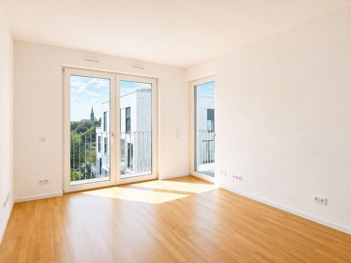 Erstklassige 2-Zimmer-Dachgeschosswohnung - Erstbezug! – 40549 Düsseldorf – Bild 1 von 9