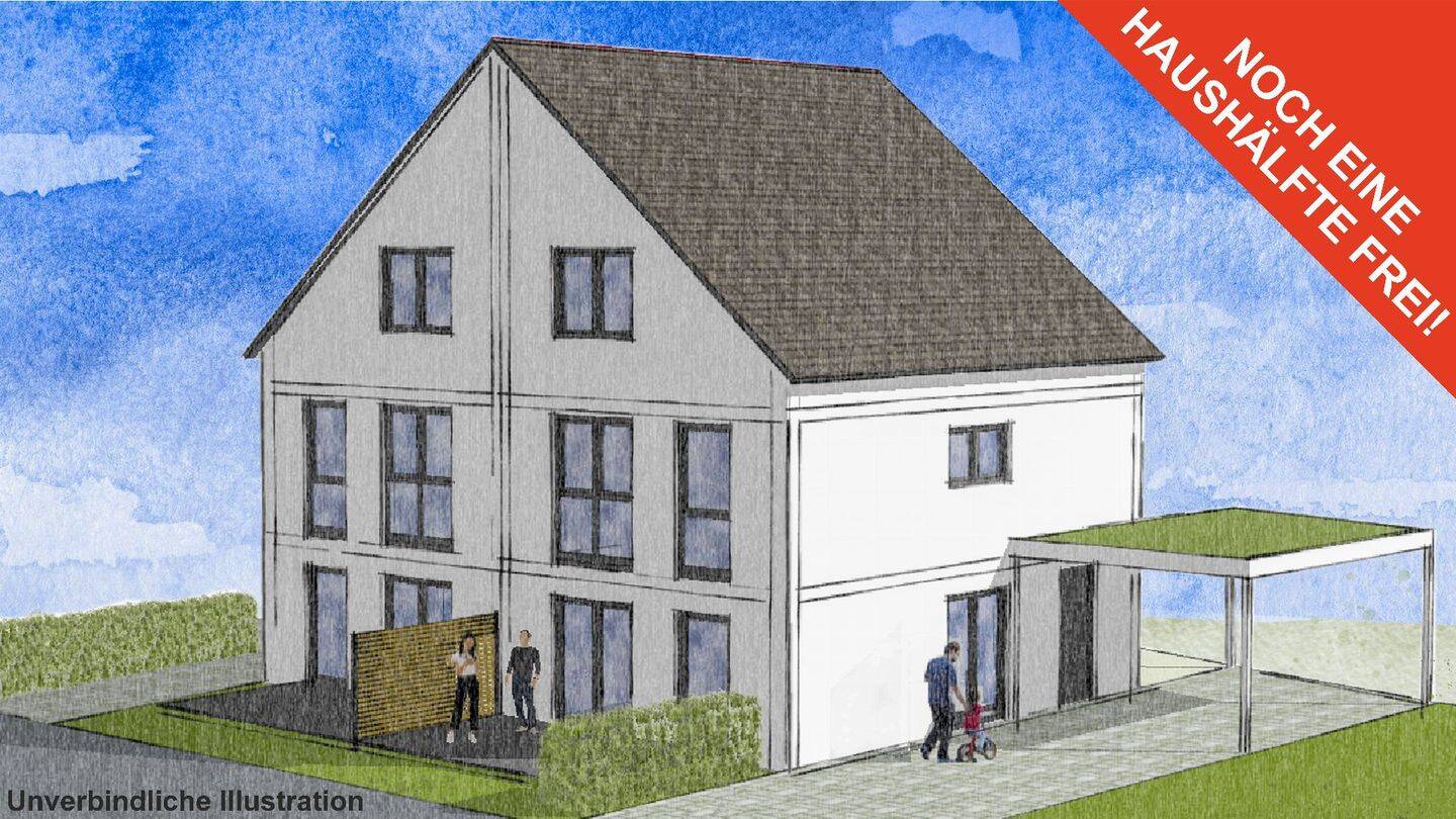 Schönaich: Familienfreundliche Neubau-Doppelhaushälfte in zentraler Wohnlage – Schönaich – Bild 1 von 9