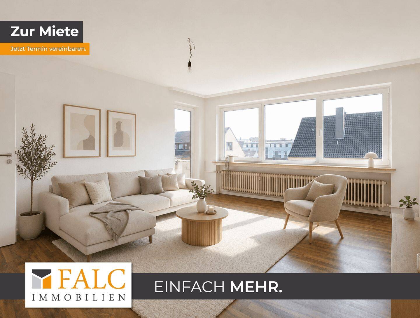 Zentral wohnen in Bremerhaven - 3 Zimmer mit Balkon