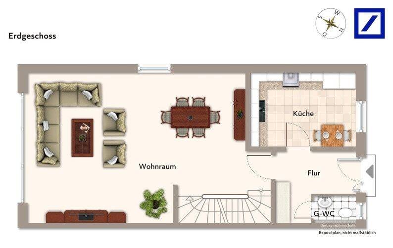 "Elegantes Reihenendhaus mit großem Garten & traumhaftem Blick auf den Tiefen See" – Potsdam – Vorschaubild 8