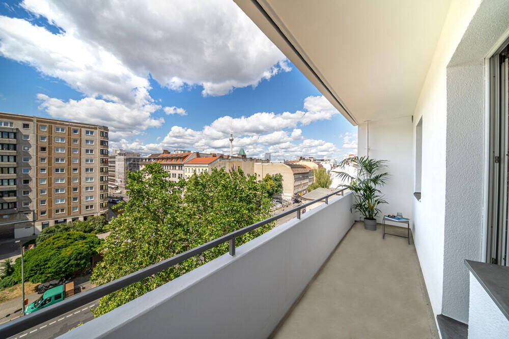 Mitte: Köpenicker Str.: ERSTBEZUG: LUXUS 2-Zi-NEUBAU-Whg. - 9. OG - 36 m² mit großem Balkon – Berlin – Bild 1 von 9