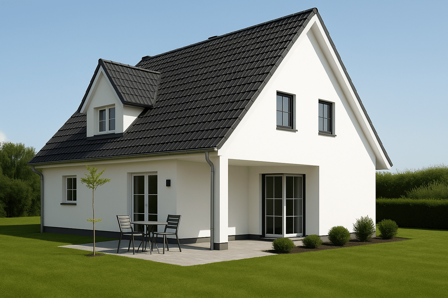 Projekt in Teltow - Perfektes Raumwunder für die kleine Familie auf großzügigem Grundstück – Teltow – Bild 1 von 5