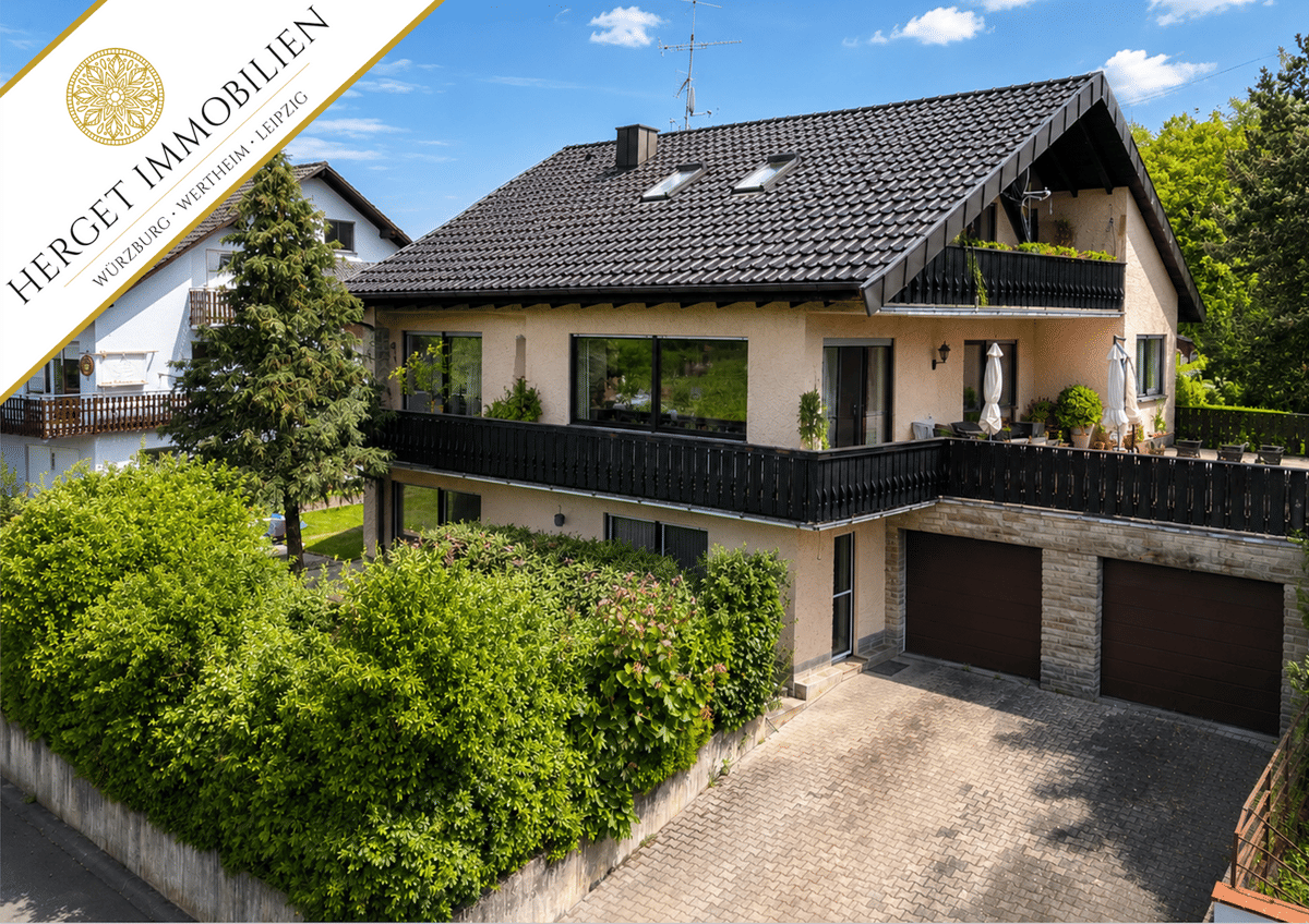 Charmantes Dreifamilienhaus in ruhiger Lage von Oberdürrbach – 97080 Würzburg – Bild 1 von 9