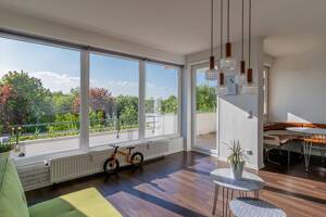 Designer Terrassenwohnung (18 min. Hbf) Natur, Parkplatz (nur befristet 6-12 Monate) 1.700 € inkl NK – 22115 Hamburg – Vorschaubild 6