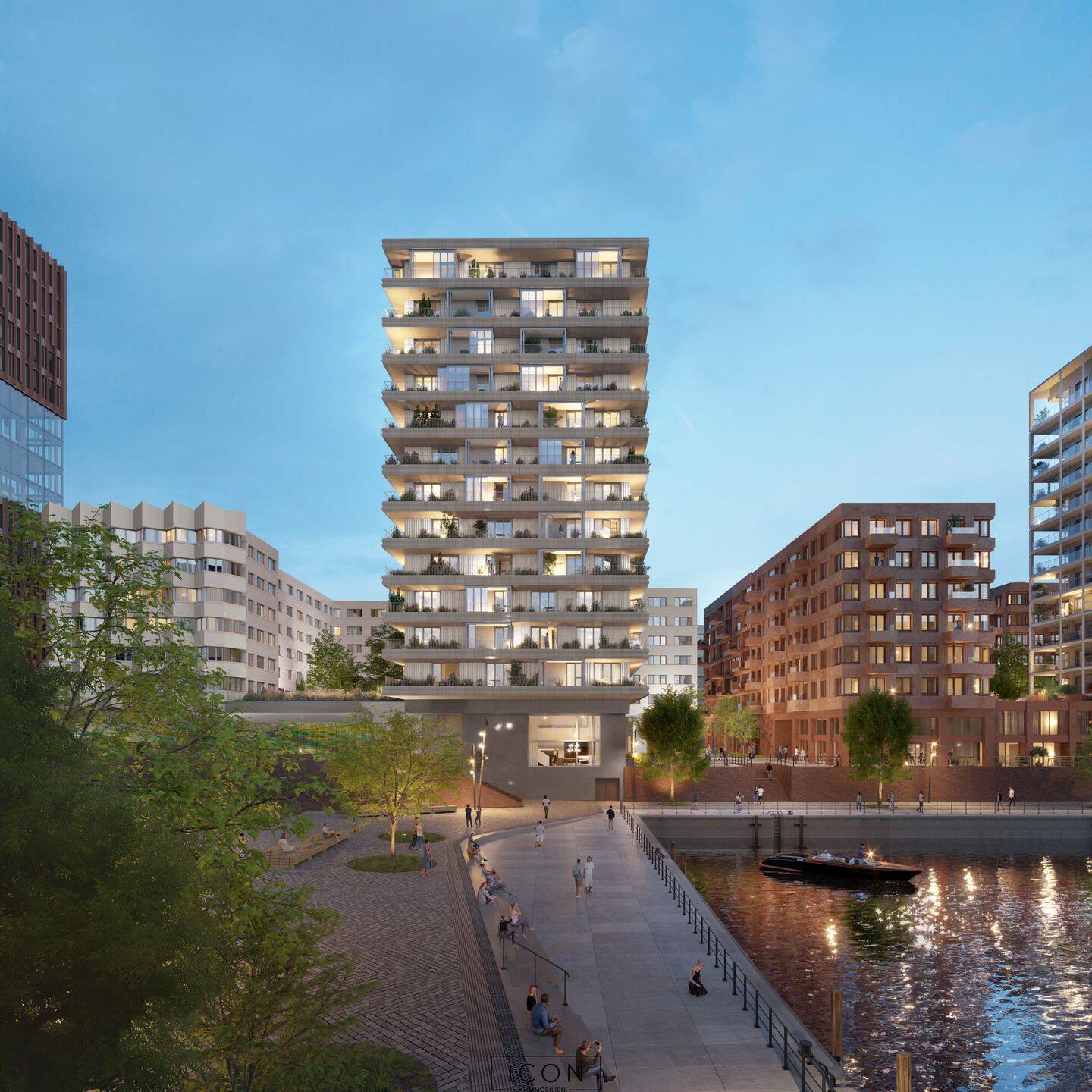 2 Zimmer mit Wasserblick - Baakenhafen trifft City-Panorama – Hamburg – Vorschaubild 3
