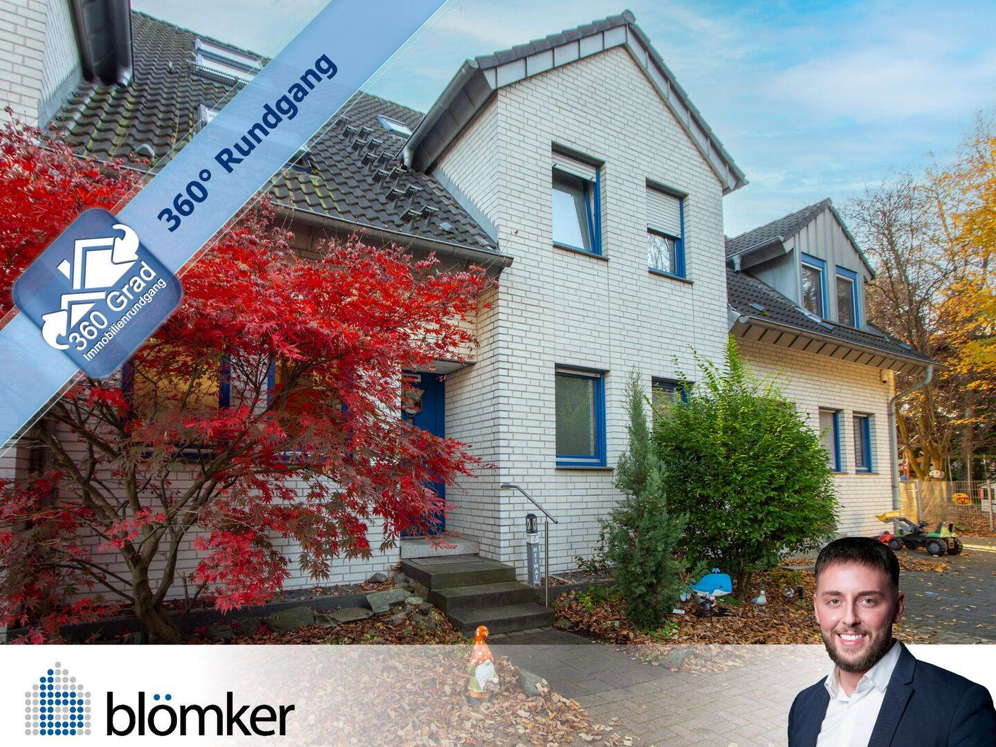 Blömker! Modernes Einfamilienhaus mit Stellplatz und Garten in verkehrsberuhigter Lage in BOT-Eigen! – Bottrop – Bild 1 von 9