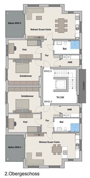 Neubau von 6 Eigentumswohnungen (Wohnung 1) – 59075 Hamm – Vorschaubild 7