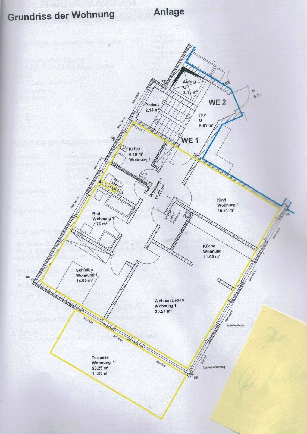 Helle 3-Zimmer Wohnung mit Terasse in Jena-Zwätzen