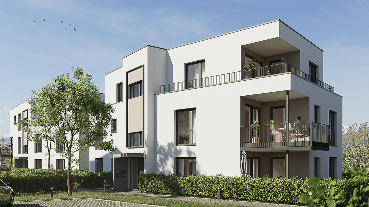 2-Zimmer im Erdgeschoss & Gartenanteil (WE 1.2) – 79111 Freiburg im Breisgau – Bild 1 von 7
