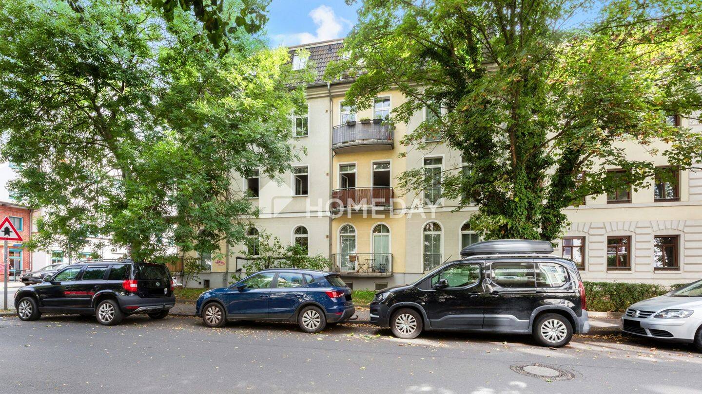 Charmante 2-Zimmer-Wohnung mit zwei Balkonen und TG in begehrter Lage von Leipzig-Plagwitz – Leipzig – Vorschaubild 4