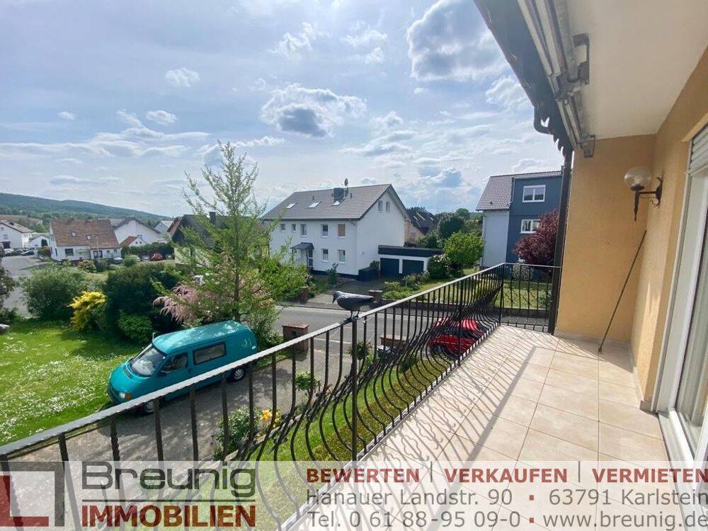 Gepflegte 5-Zi.-OG-Wohnung mit Balkon & Garage in ruhiger Lage von Alzenau-Michelbach
