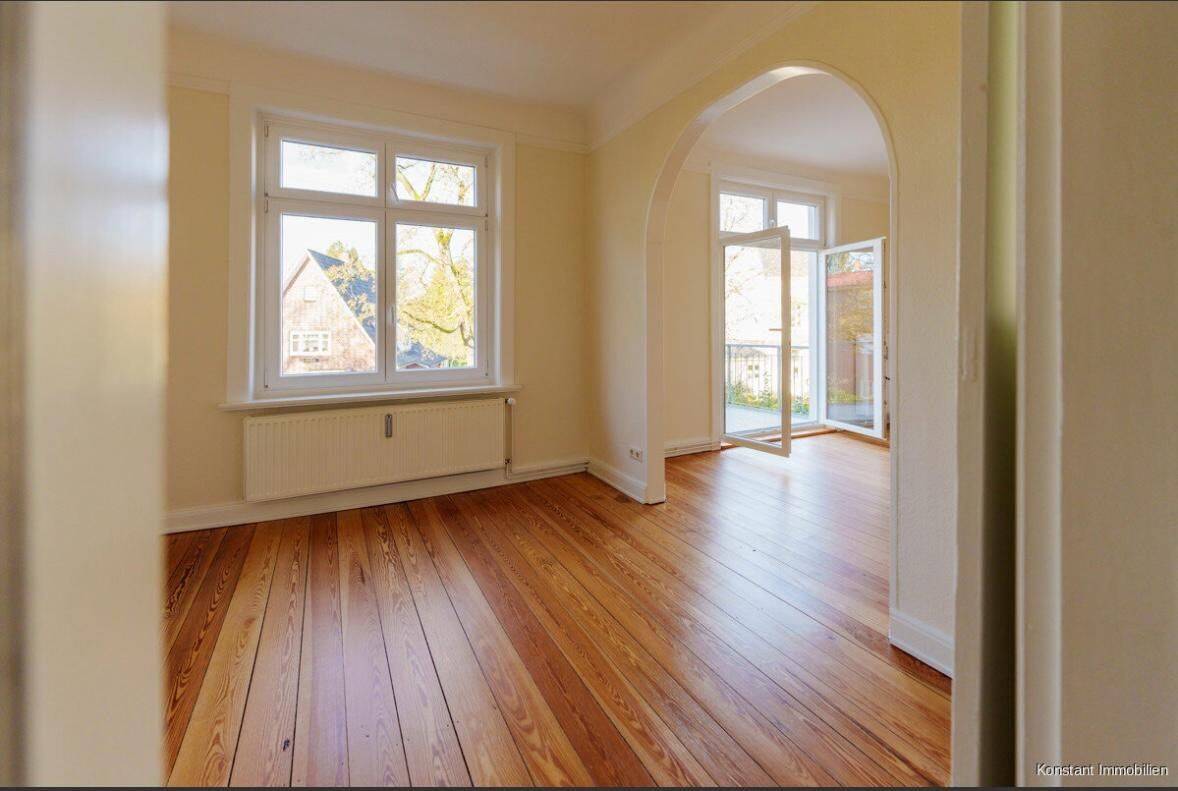 120 m² | 6 Zi. | Maisonette Altbau 1914 – Chrysanderstraße – Hamburg – Vorschaubild 3