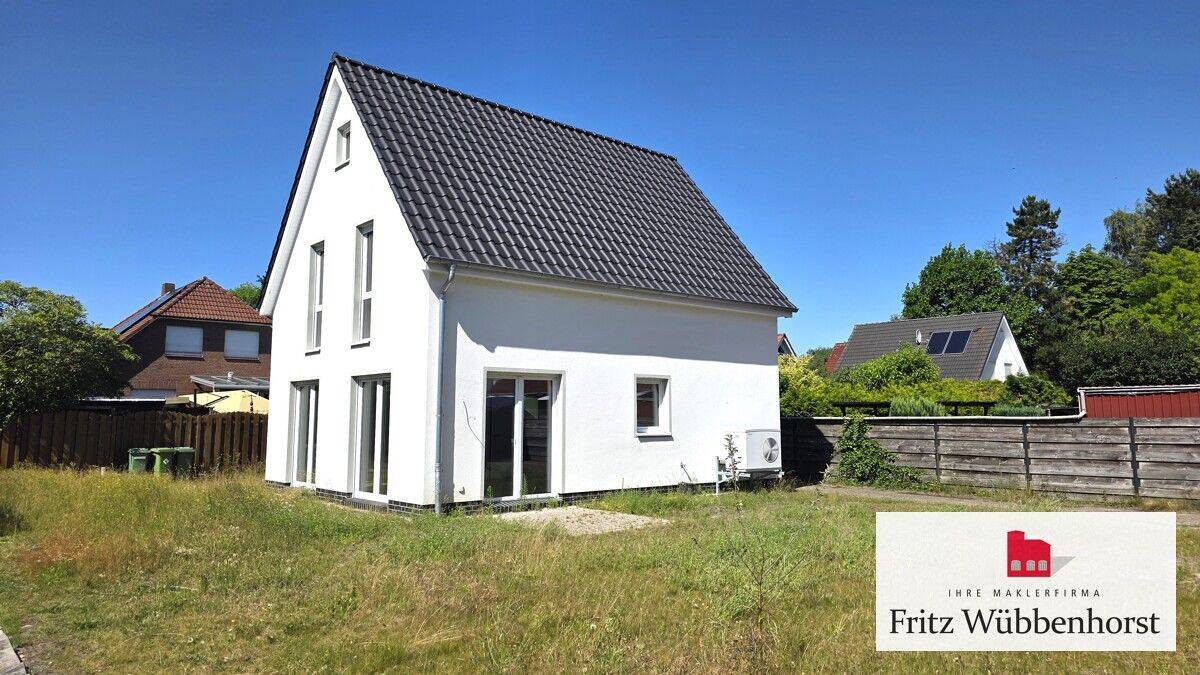 Neubau-Einfamilienhaus auf sonnigem Südwest-Grundstück in Bürgerfelde – 26127 Oldenburg – Bild 1 von 9