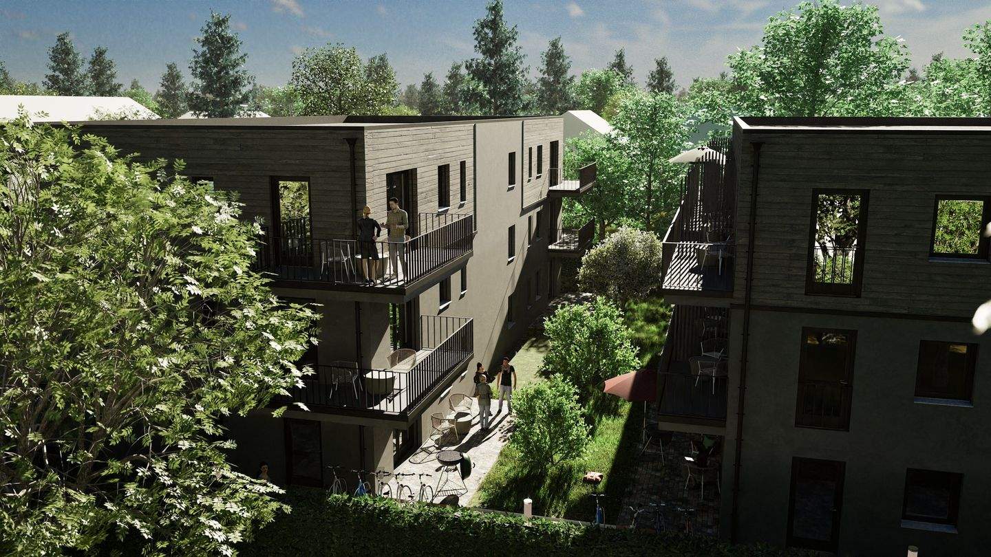 Studentenapartment im Dachgeschoss
