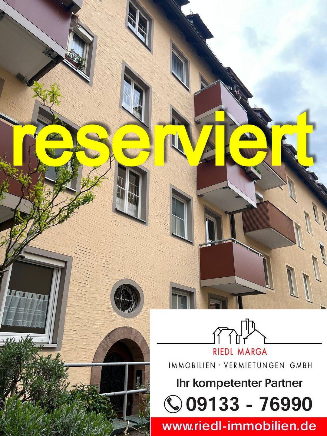 Im Herzen der Stadt Nürnberg! Schöne 2-Zi.-Wohnung mit Balkon in Burgnähe!