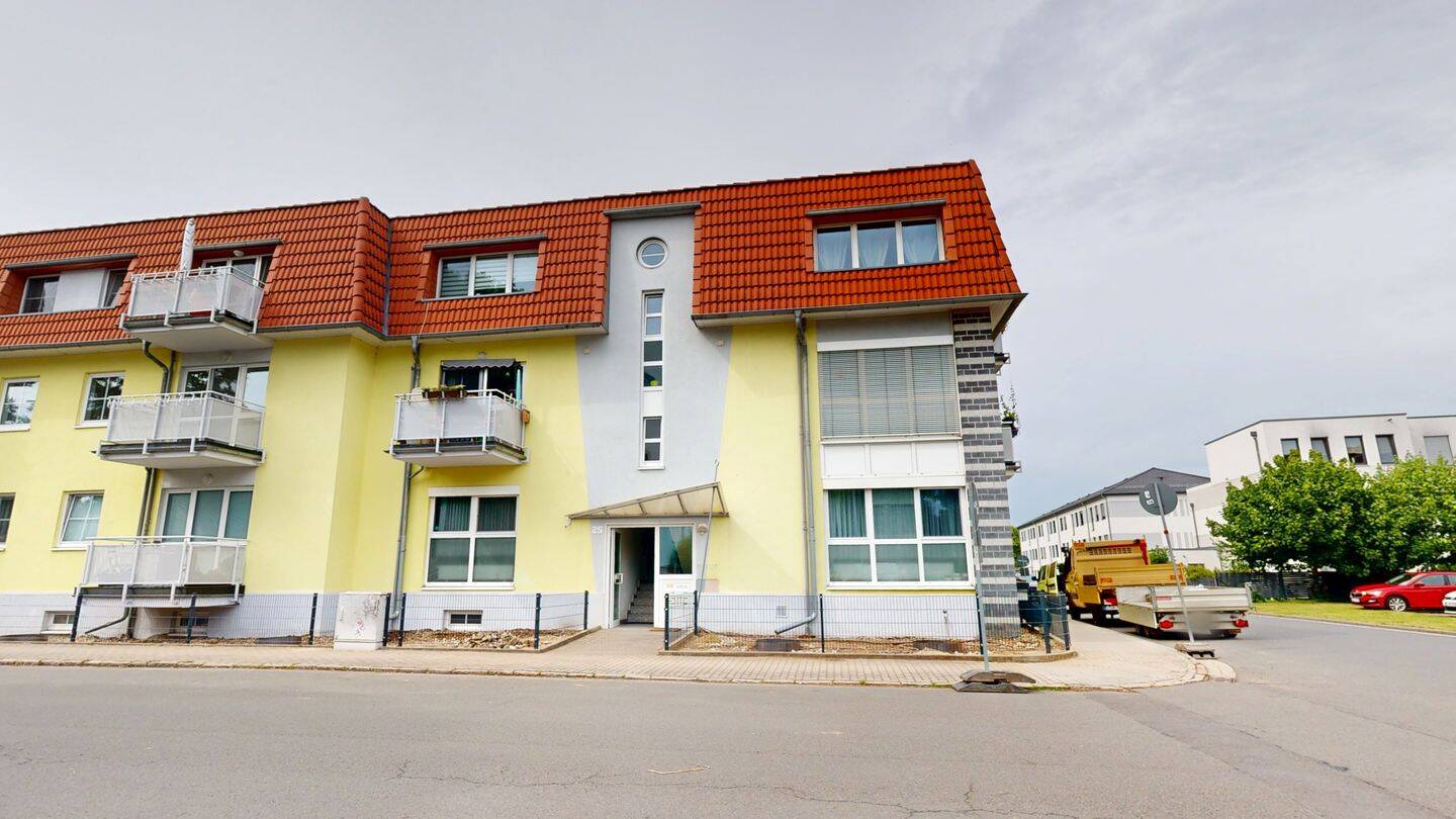 Vermietete 2-Zimmer-Wohnung mit Echtholzparkett | Balkon | Stellplatz – Zwenkau – Vorschaubild 9