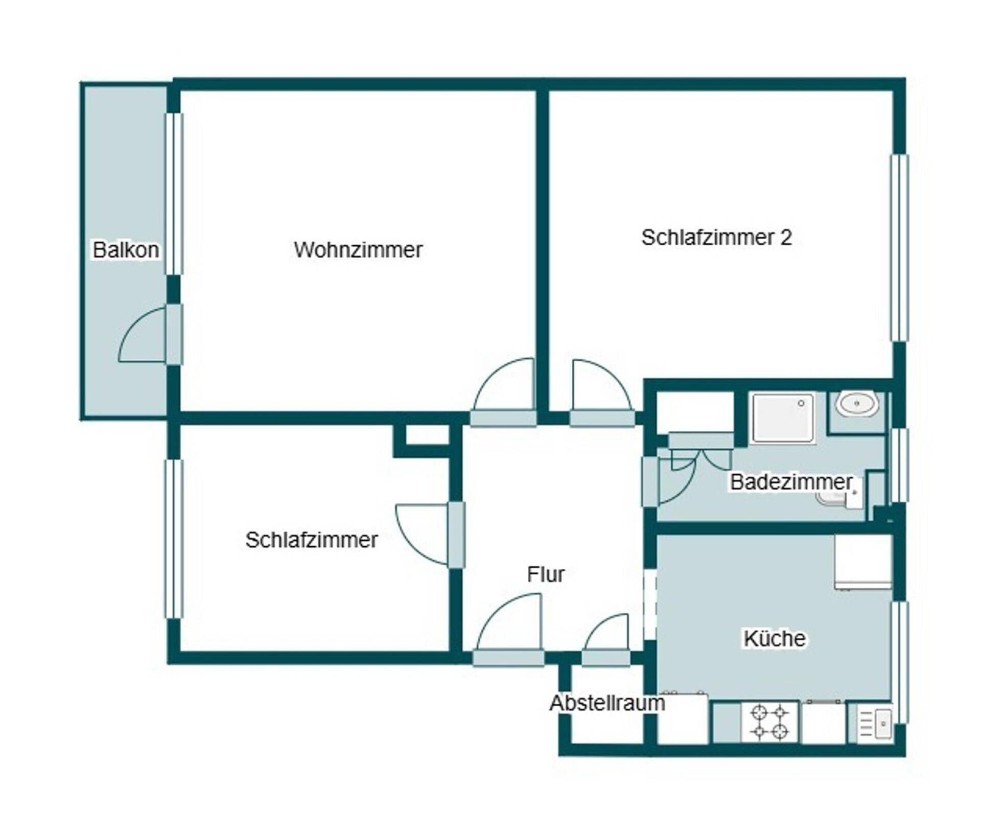 Etagenwohnung in 27753 Delmenhorst mit 65 m² kaufen