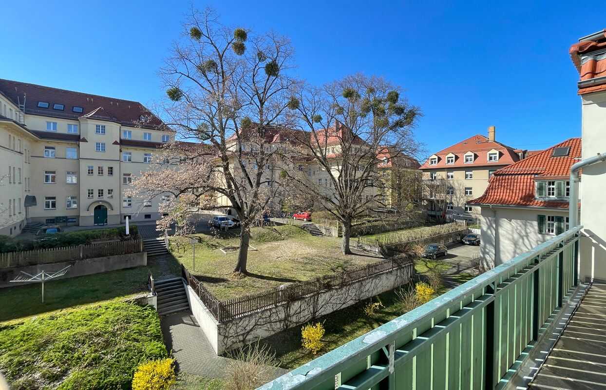 Frei-Balkon-Maisonette-ruhig in Löbtau