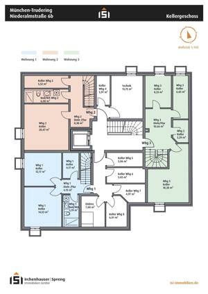 München! Haus in Haus über 3 Etagen - 177 m² Wohn-/Nutzfläche! FBH, elektr. Rollläden, Videosprech.! – 81735 München – Vorschaubild 9