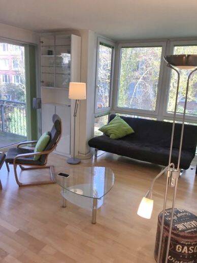 Modern möblierte 2 Zimmer- Wohnung / Stellplatz/ Balkon / Keller/ Neubau / Hinterhaus / Winterhude / ab 01.08.2028 frei – Hamburg – Vorschaubild 2