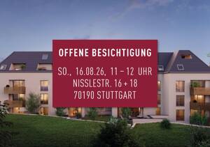 OFFENE BESICHTIGUNG I So., 16.08. I 11-12 UHR - Wohnen als Familie: Nachhaltigkeit, durchdachter Grundriss und zwei Balkone