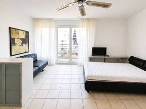 Exklusive 1-Zimmer-Wohnung mit Balkon, Skylineblick & TG-Stellplatz in Bestlage Bockenheim – 60486 Frankfurt am Main – Vorschaubild 6
