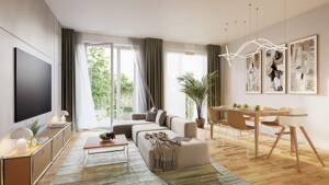Elegant und Barrierefrei: 4-Zimmer-Wohnung mit 2 Balkonen im 1.OG! – 13055 Berlin – Vorschaubild 2