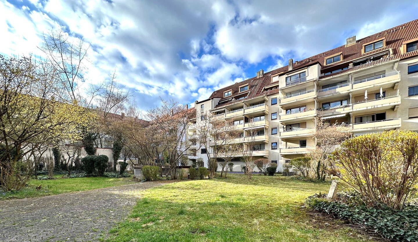 Vermietete Eigentumswohnung mit TG – nähe Hummelsteiner Park – Nürnberg – Bild 1 von 9