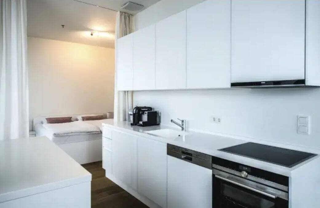 Modernes Apartment im 11. Obergeschoss des Friends Towers mit attraktivem Ausblick – München – Vorschaubild 4