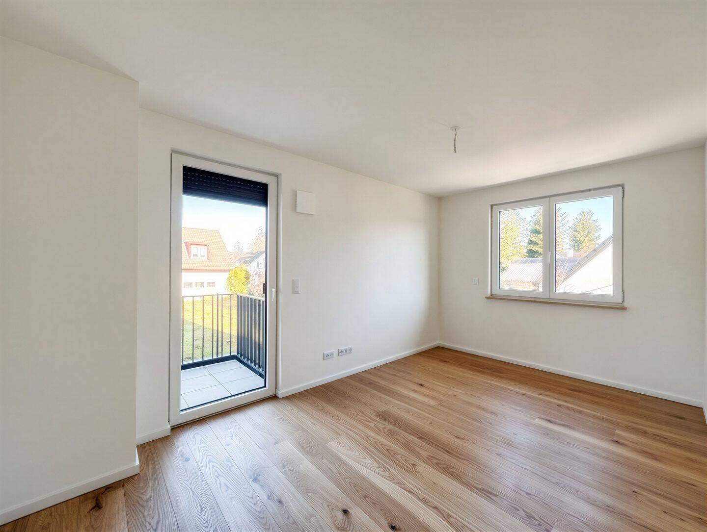 Sehr gut geschnittene NEUBAU-3-Zimmer-OG-Wohnung mit 2 Balkonen und Tiefgarage – München – Vorschaubild 5