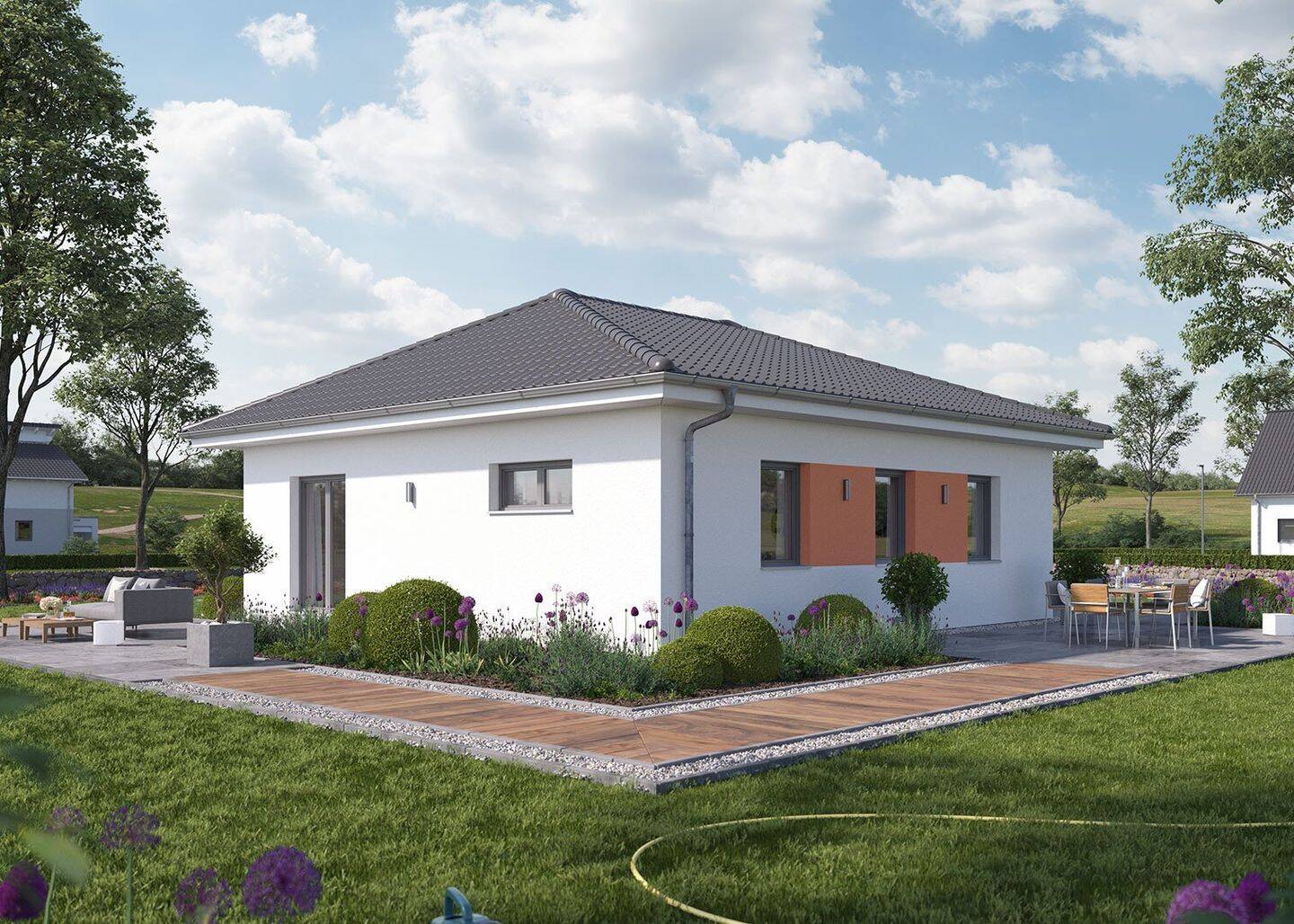 Alles auf einer Ebene - Dein Neuer MASSA-HAUS BUNGALOW – Kenz-Küstrow – Bild 1 von 9
