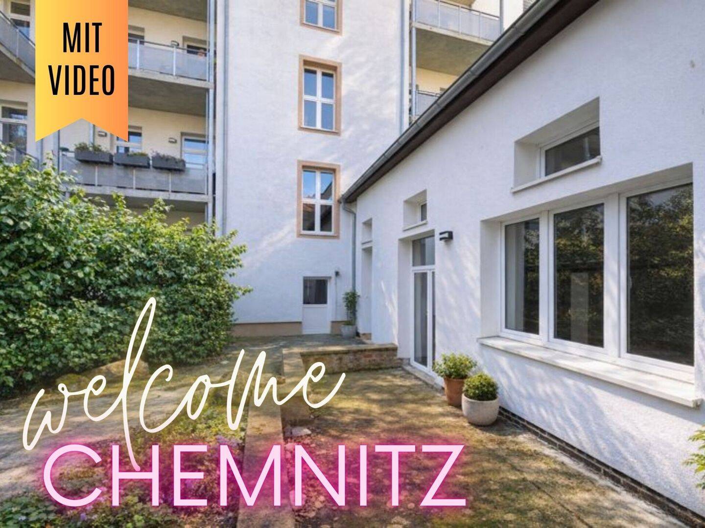 ++ außergewöhnliches Loft mit Kamin & Terrasse - Ruheoase im Herzen von Chemnitz ++