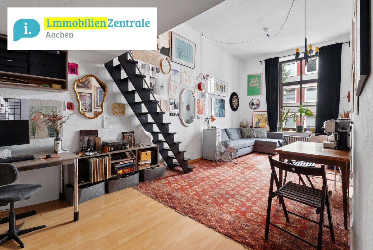 Attraktive, vermietete Zwei-Zimmer-Wohnung in Bestlage mit Entwicklungspotential! – Aachen – Vorschaubild 5