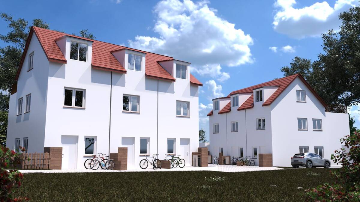 Nachhaltig wohnen, stilvoll leben - sechs Stadthäuser im Einklang mit der Natur! – 93055 Regensburg – Bild 1 von 9