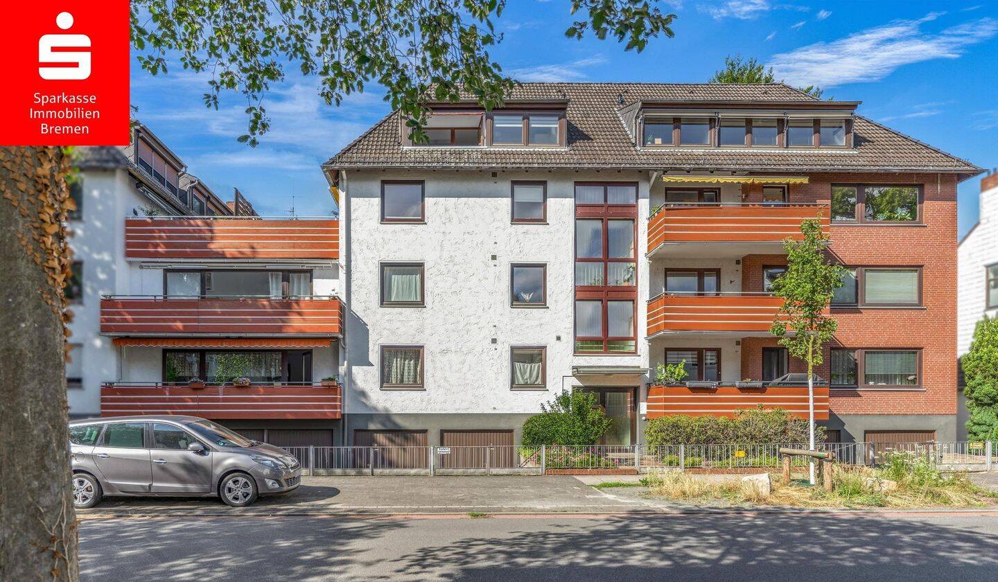 Bremen - Schwachhausen (Bürgerpark) / 2 Zimmer Wohnung mit Dachterrasse, Fahrstuhl und Garage