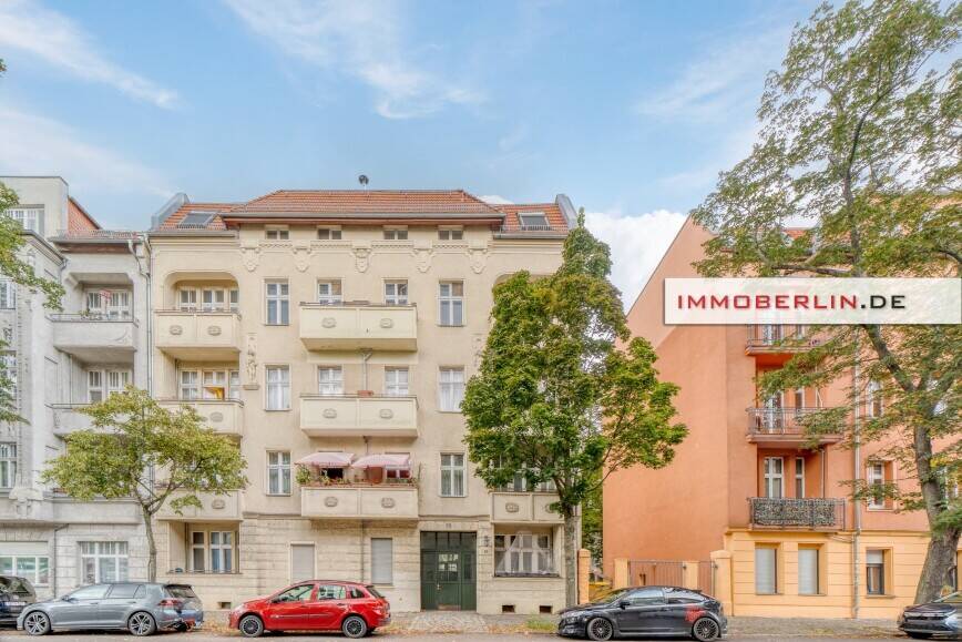 IMMOBERLIN.DE - Große 3-Zimmer-Wohnung mit hellem Ambiente, Sonnenterrasse und Teilungsoption